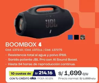 JBL - BOOMBOX 4
