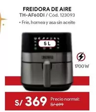 Thomas - FREIDORA DE AIRE TH-AF60DI