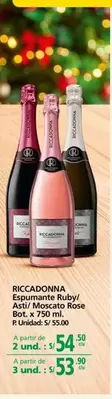 Riccadonna - Espumante Ruby/ Asti/ Moscato Rose