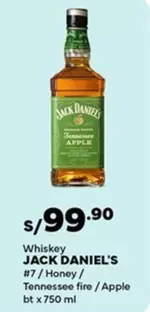 Jack Daniel's - #7 / Honey / Tennessee fire / Apple