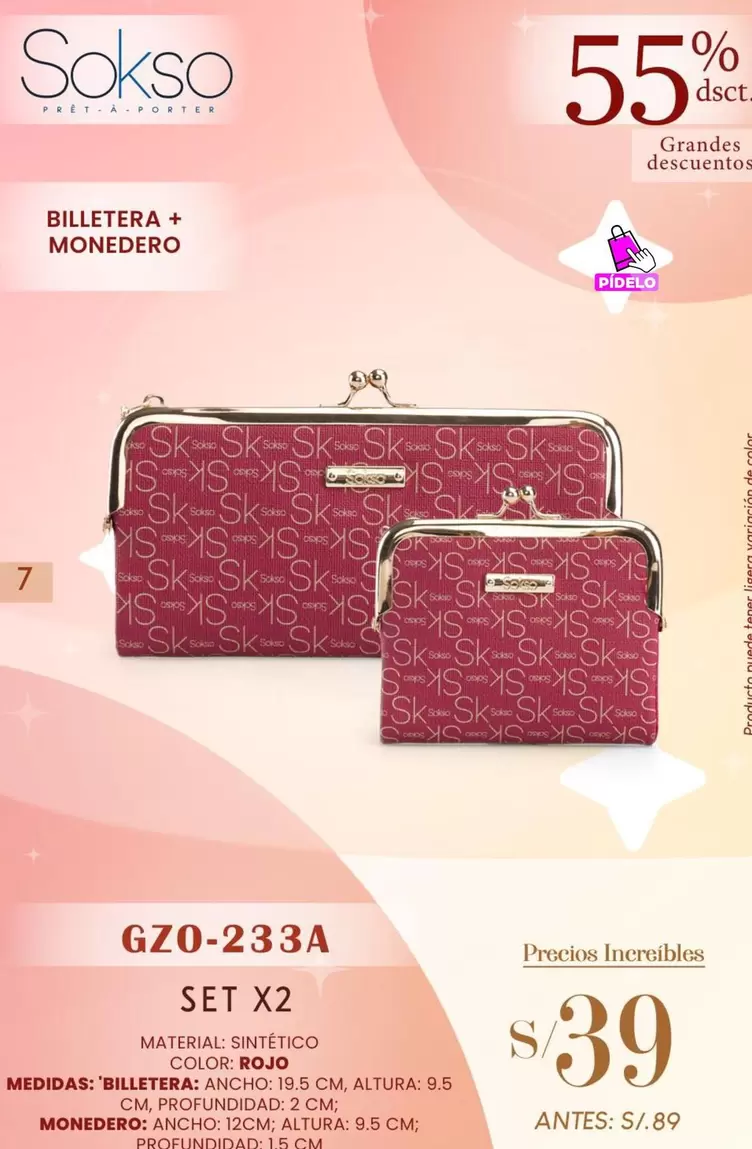 BILLETERA + MONEDERO
