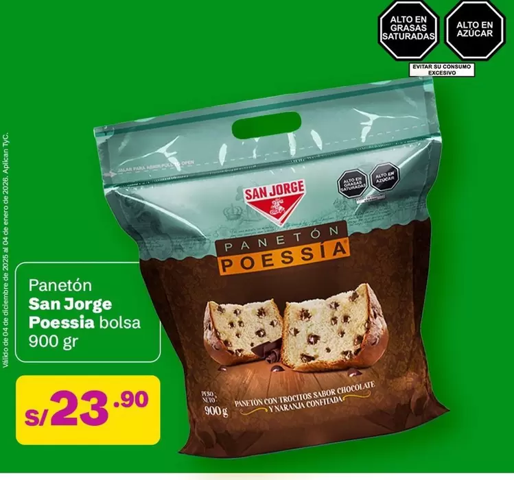 San Jorge - Panetón Poessia