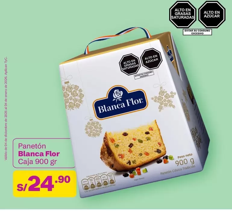 Blanca Flor - Panetón