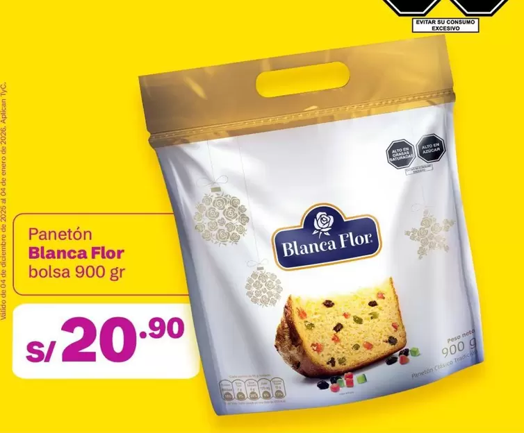 Blanca Flor - Panetón