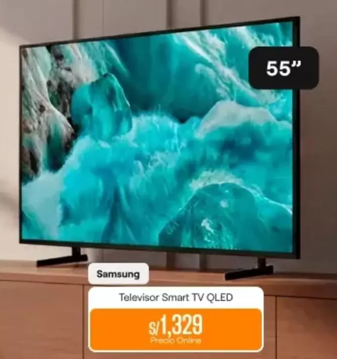 Samsung - Televisor Smart TV QLED