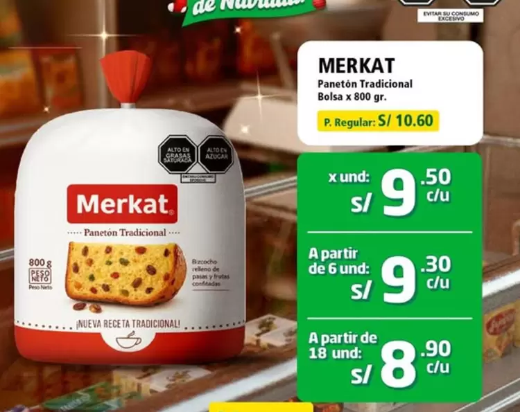 Merkat - Paneton Tradicional