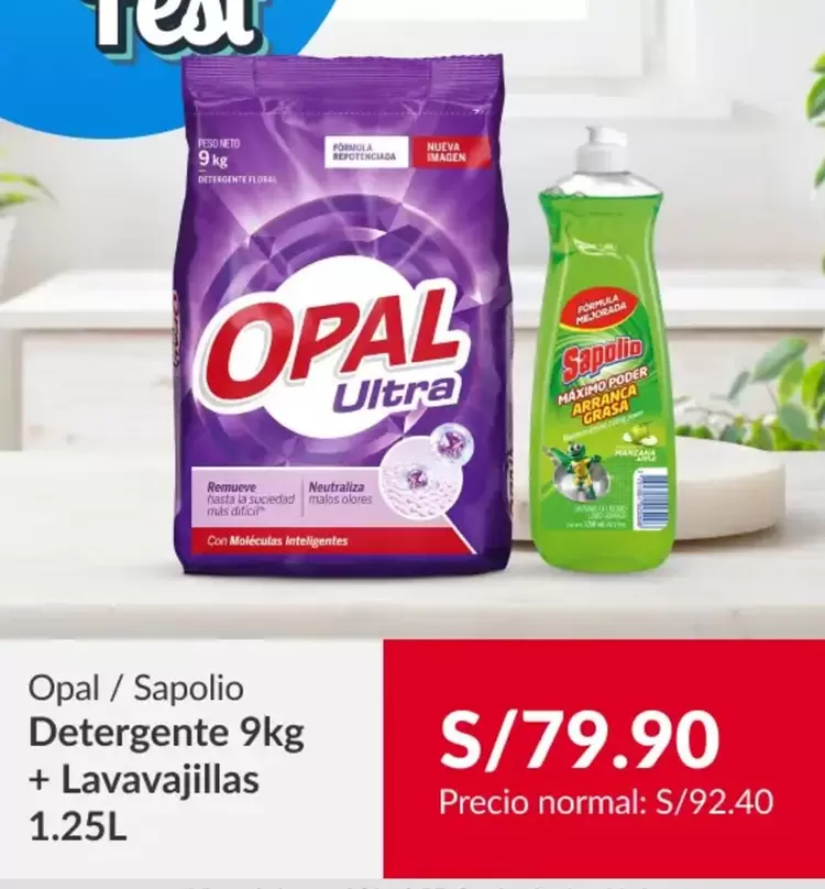 Opal - Detergente + Lavavajillas