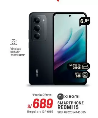 Xiaomi - SMARTPHONE REDMI 15