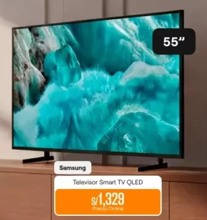 Samsung - Televisor Smart TV QLED