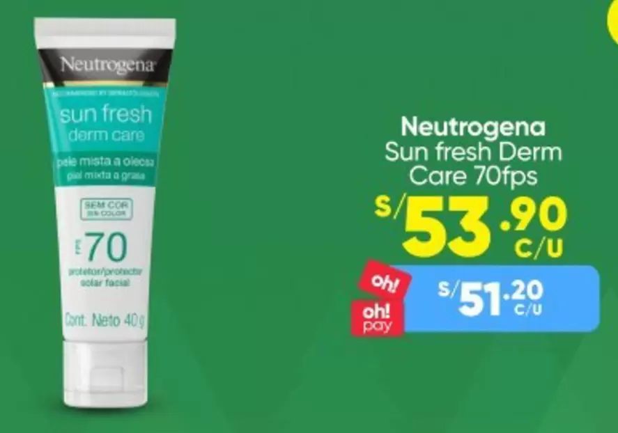 Piel - Sun fresh Derm Care 70fps