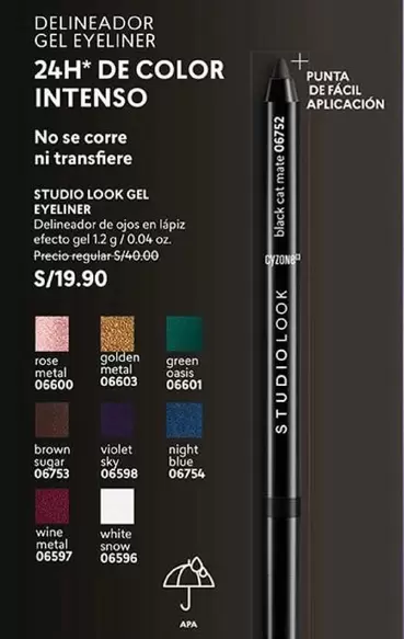 Studio - GEL EYELINER