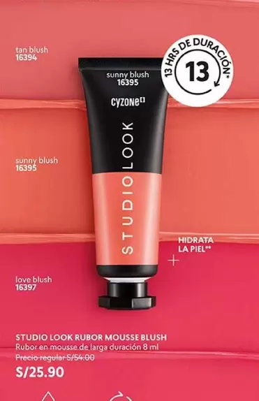 Studio - STUDIO LOOK RUBOR MOUSSE BLUSH