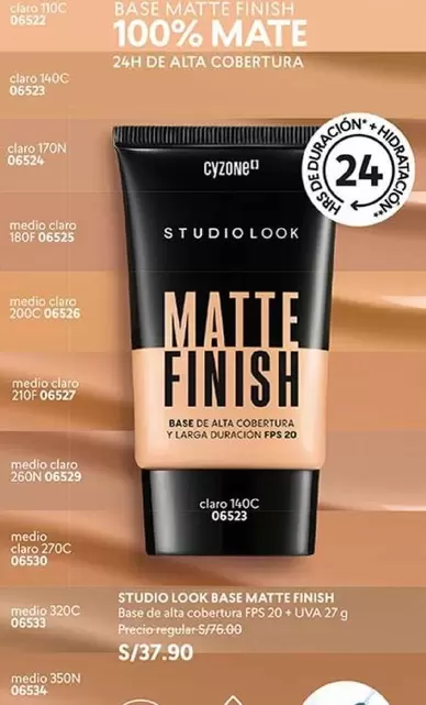 Studio - BASE MATTE FINISH