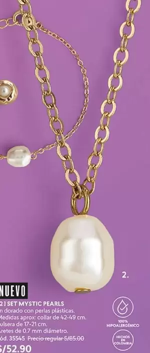 Dorado - SET MYSTIC PEARLS