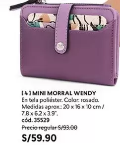 MINI MORRAL WENDY