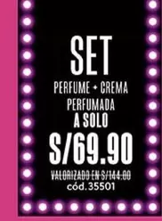 Solo - SET PERFUME + CREMA PERFUMADA