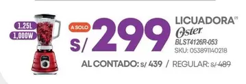 Oster - LICUADORA BLST4126R-053