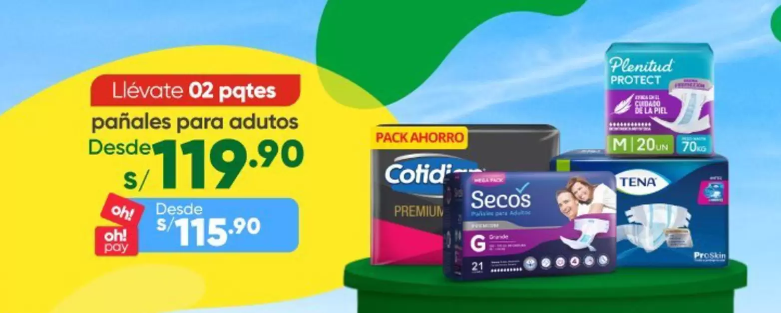 Plenitud - pañales para adutos