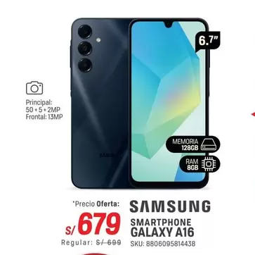 Samsung - SMARTPHONE GALAXY A16