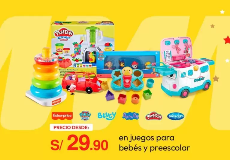 Play Doh - juegos para bebés y preescolar