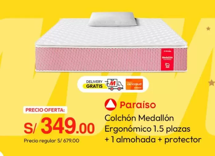 Paraiso - Colchón Medallón