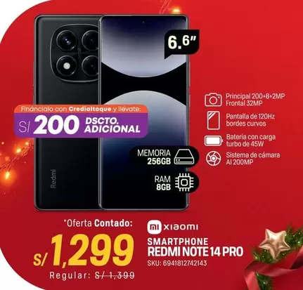 Xiaomi - REDMI NOTE 14 PRO