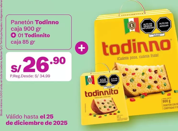 Todinno - Panetón