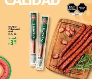 Braedt - Cabanossi