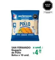 San Fernando - Nuggets de Pollo