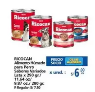 Ricocan - Alimento Húmedo para Perro