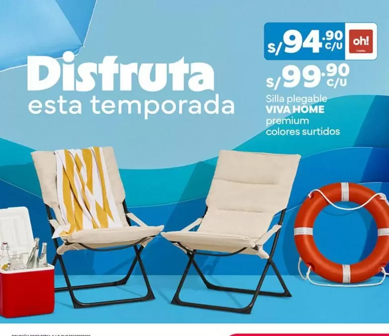 Viva Home - Silla plegable