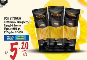 Don Vittorio - Fettuccini/Spaghetti/Linguini Grosso
