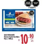 San Fernando - Chorizo Cocido Parrillero