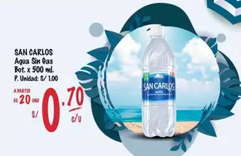 San Carlos - Agua Sin Gas