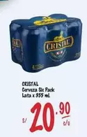 Cristal - Cerveza Six Pack