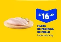 FILETE DE PECHUGA DE POLLO