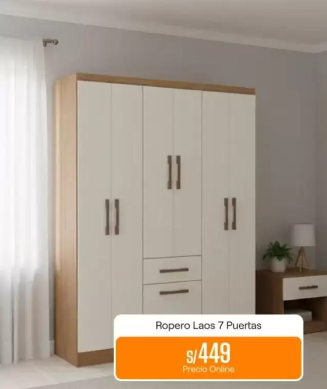 Ropero Laos 7 Puertas