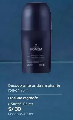 PTS - Desodorante antitranspirante roll-on