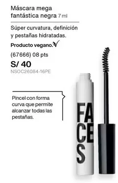 Mega - Máscara mega fantástica negra