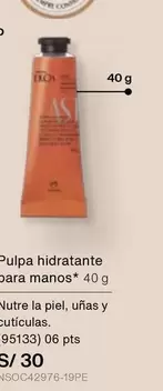 Piel - Pulpa hidratante para manos