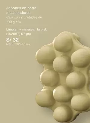 Piel - Jabones en barra masajeadores