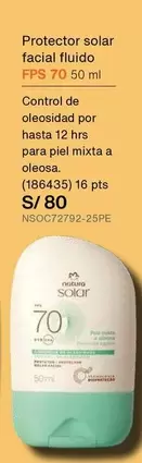 Piel - Protector solar facial fluido