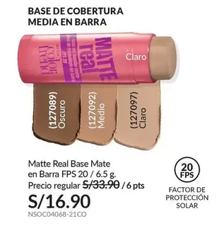 Real - Matte  Base Mate