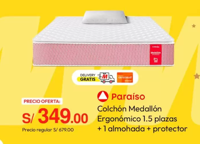 Paraiso - Colchón Medallón