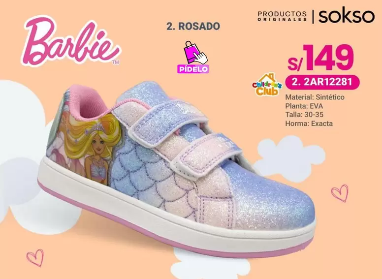 Barbie - tenis niña