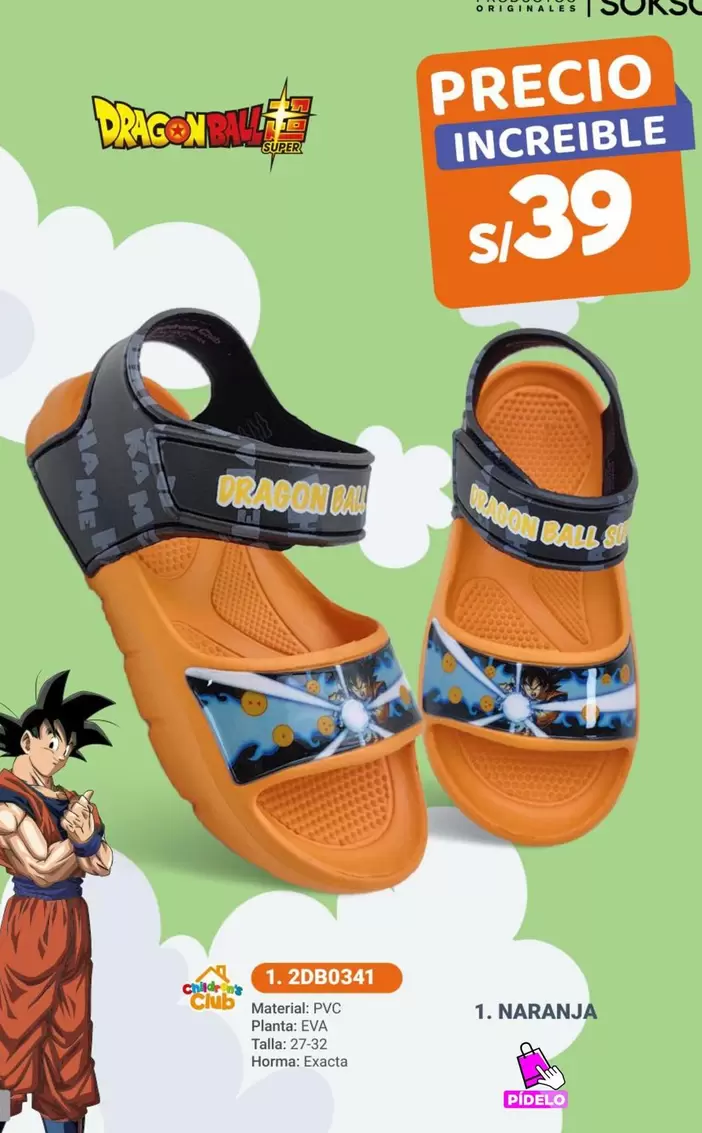 Dragon Ball - Sandalia