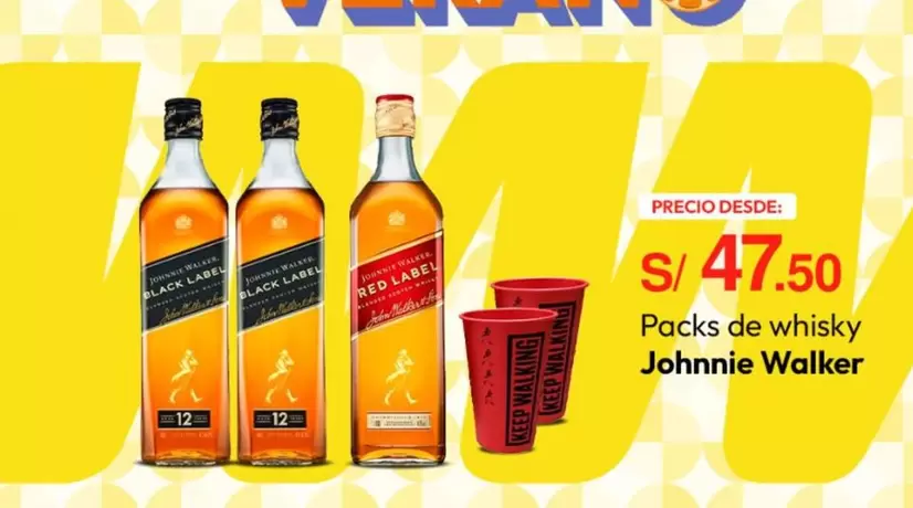 Johnnie Walker - Packs de whisky