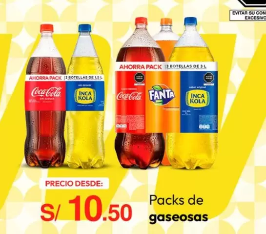 Coca-Cola - Packs de gaseosas
