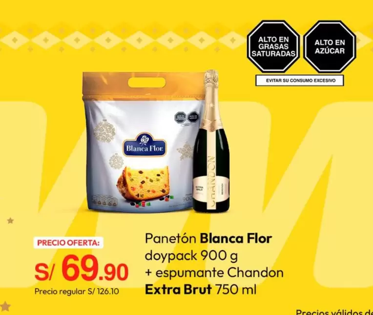 Blanca Flor - Panetón