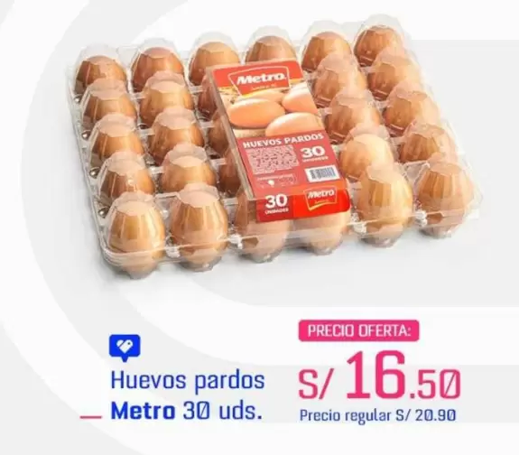Metro - Huevos pardos